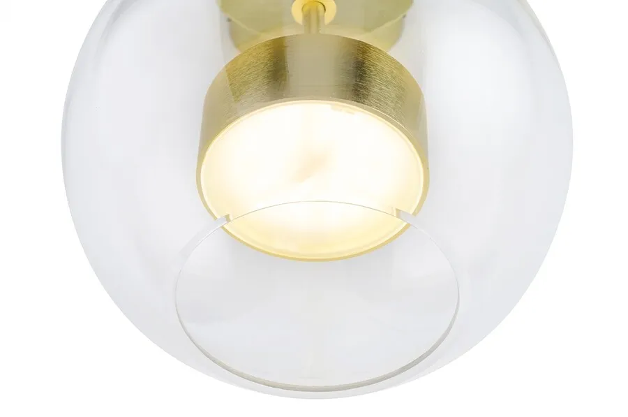 Kinkiet CAPRI WALL - 60 LED - złoty
