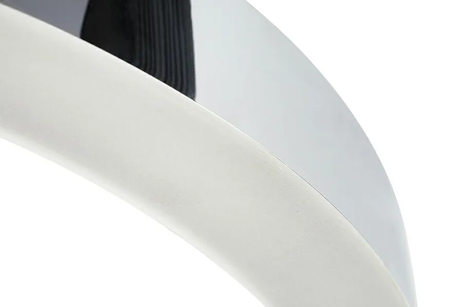 Lampa wisząca RING 60 LED - srebrny