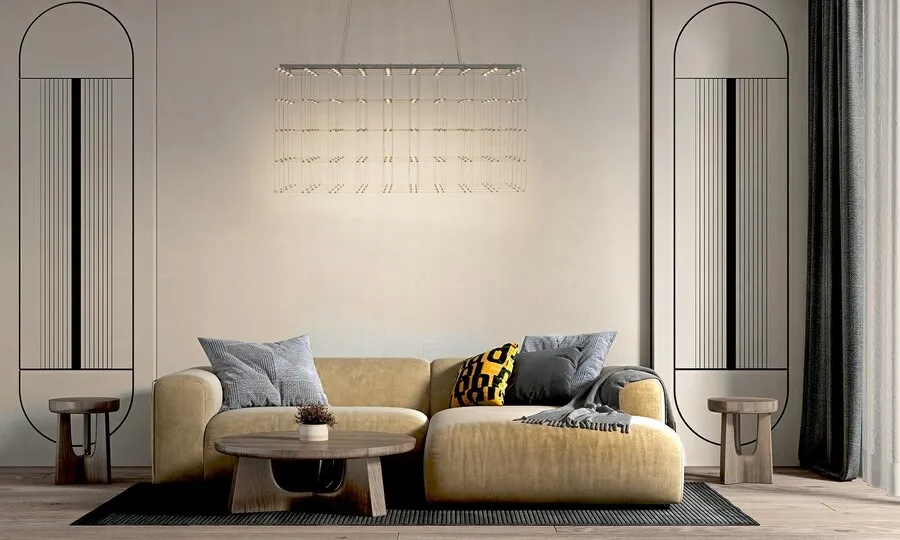 Lampa wisząca CONSTELLAR LED - srebrny