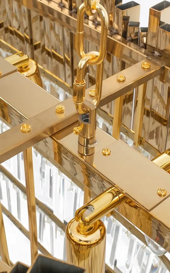 Lampa wisząca IMPERIAL LONG GOLD 90 - złoty