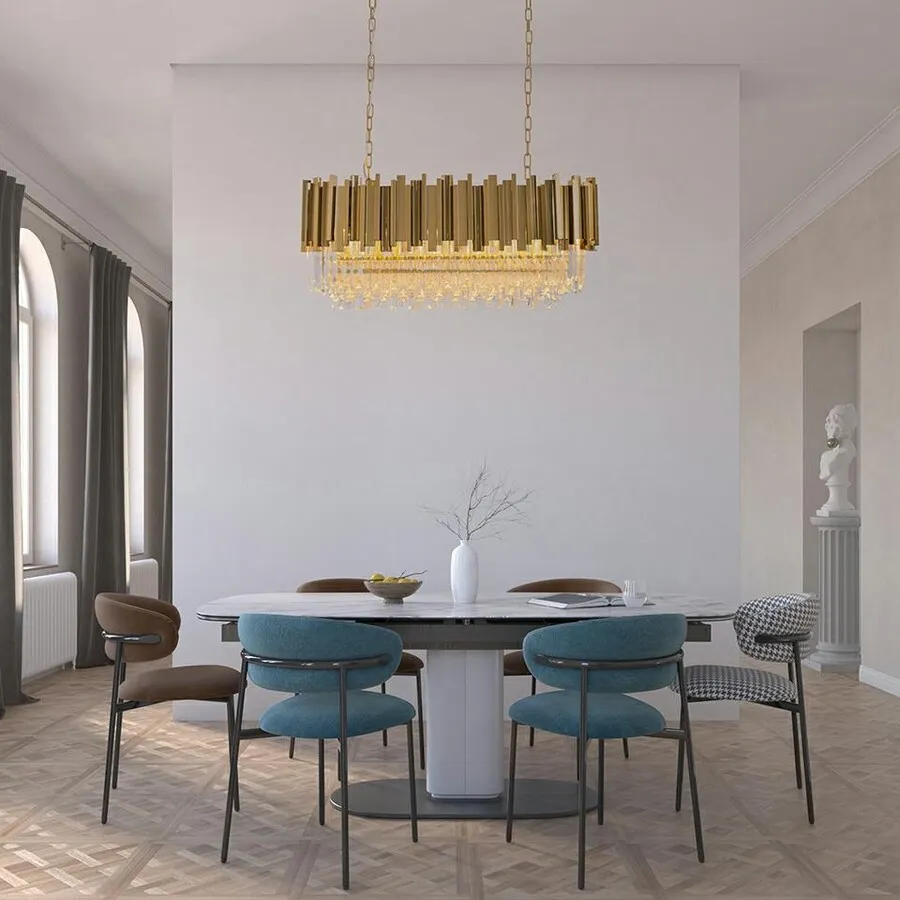 Lampa wisząca IMPERIAL LONG GOLD 90 - złoty