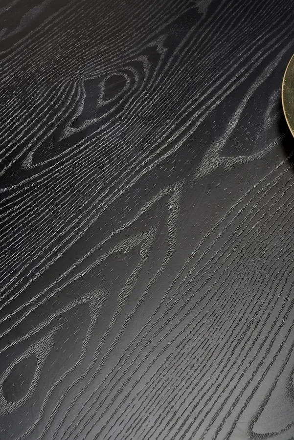 Stół okrągły EMBOS 120 cm - czarny