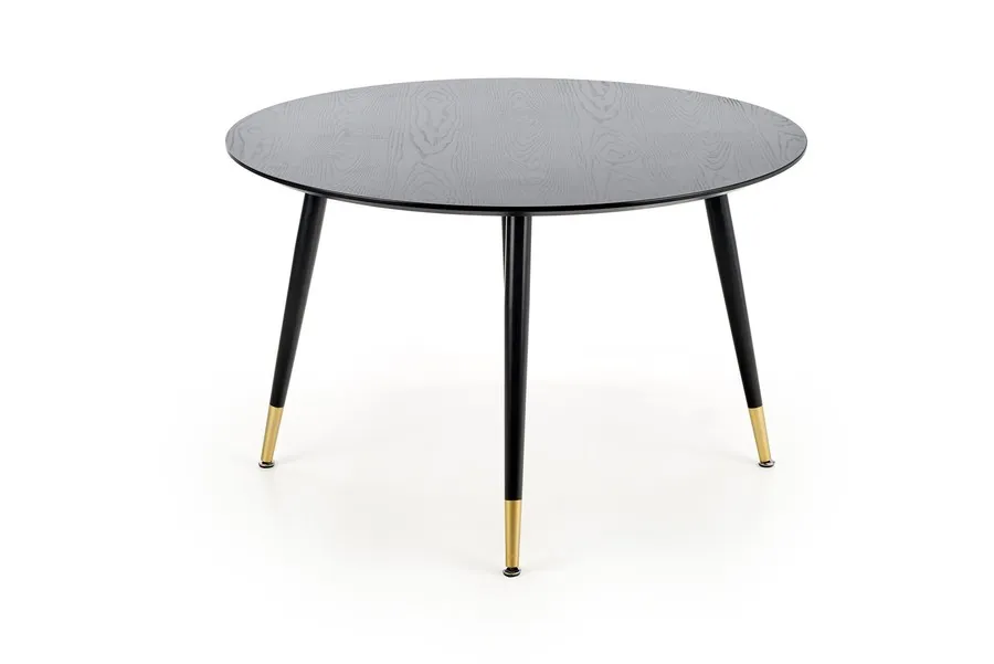 Stół okrągły EMBOS 120 cm - czarny