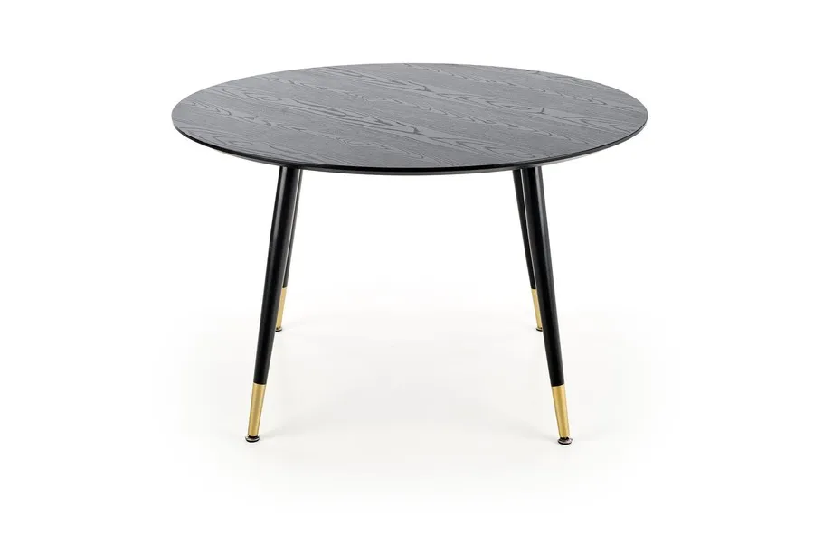 Stół okrągły EMBOS 120 cm - czarny