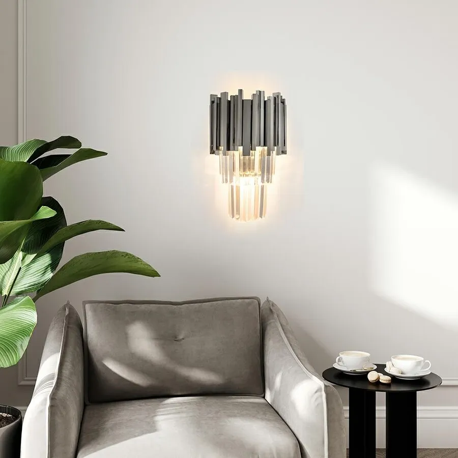 Kinkiet IMPERIAL WALL SILVER - srebrny