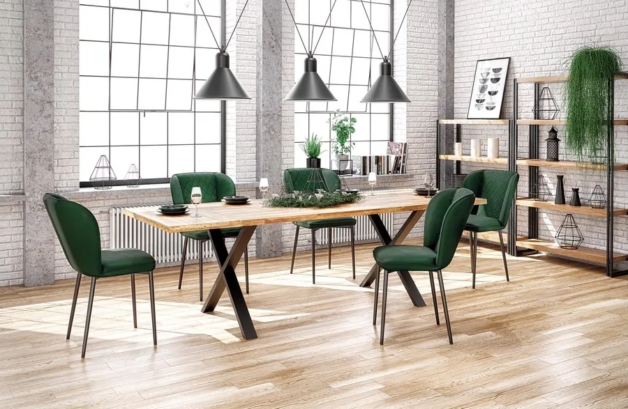 Stół APEX 120x78 - lity dąb