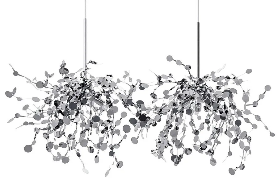 Lampa wisząca MONETE - chrom