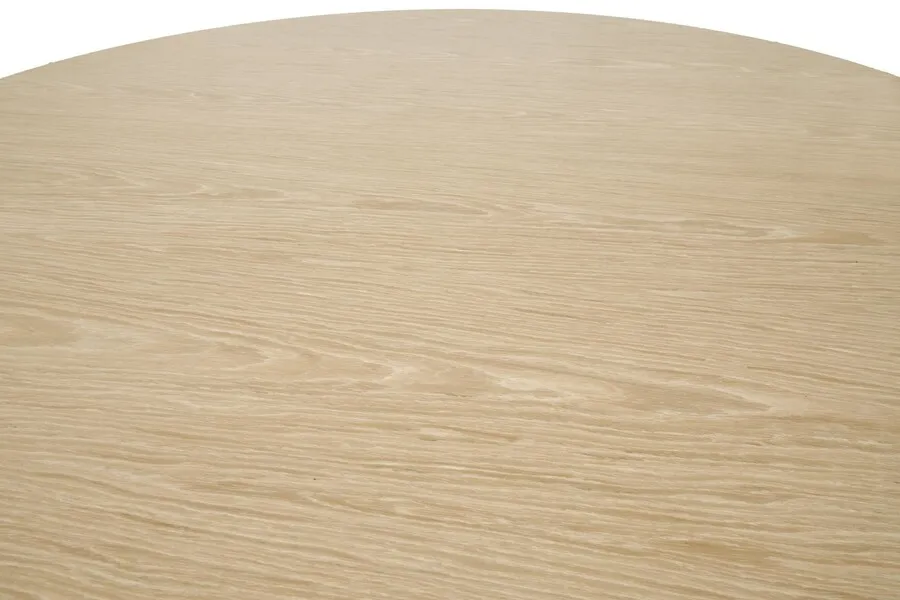 Stół okrągły NICOLAS 120 cm - dąb naturalny