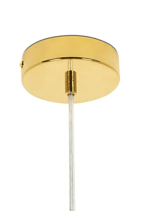Lampa wisząca MONETE SINGLE - złoty