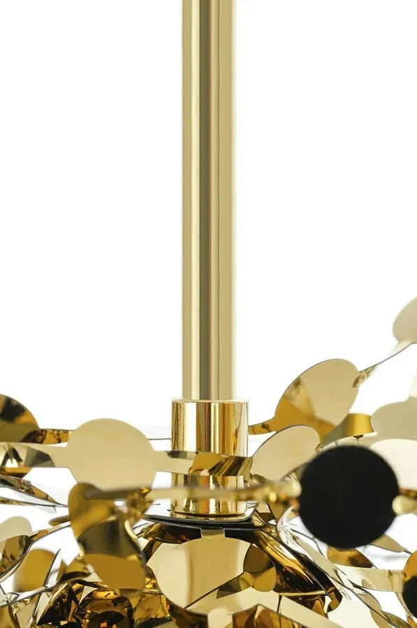 Lampa wisząca MONETE SINGLE - złoty