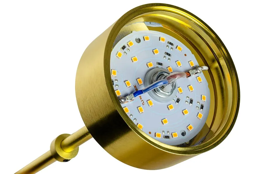 Lampa wisząca CAPRI LINE 7 - 420 LED - złoty
