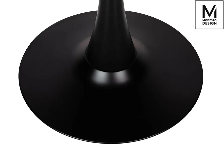 Stół okrągły TULIP 80 - czarny