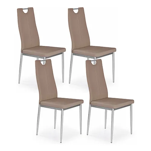Zestaw 4x krzesło K202 - cappuccino