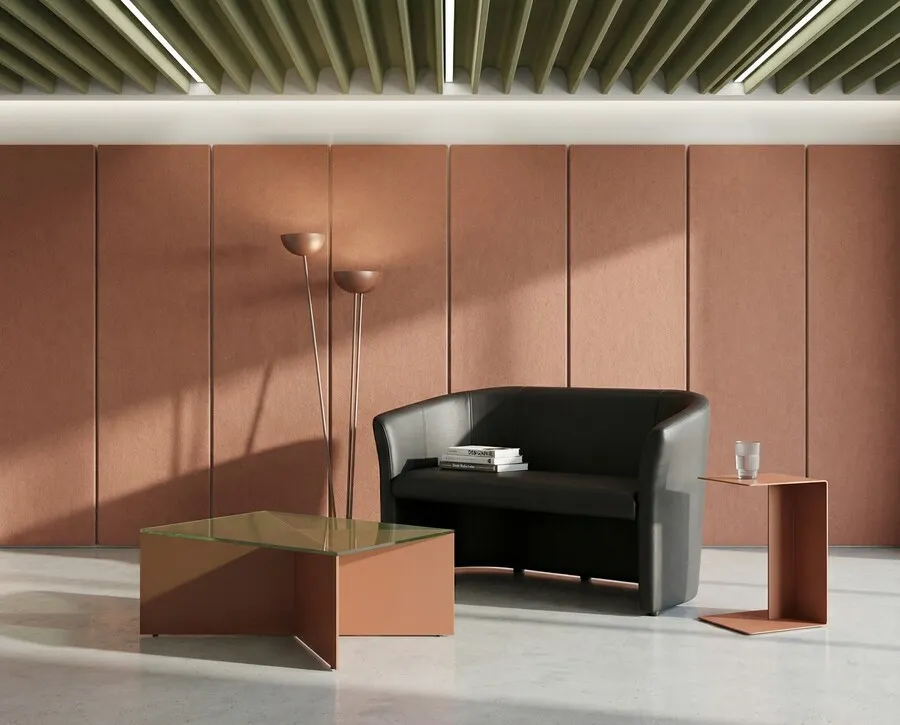 Sofa TM-2 ekoskóra - czarny