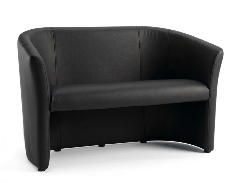 Sofa TM-2 ekoskóra - czarny