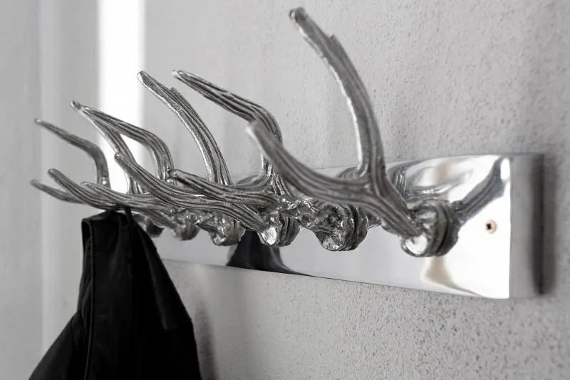 Wieszak DEER 50 cm srebrny - stop aluminiowy
