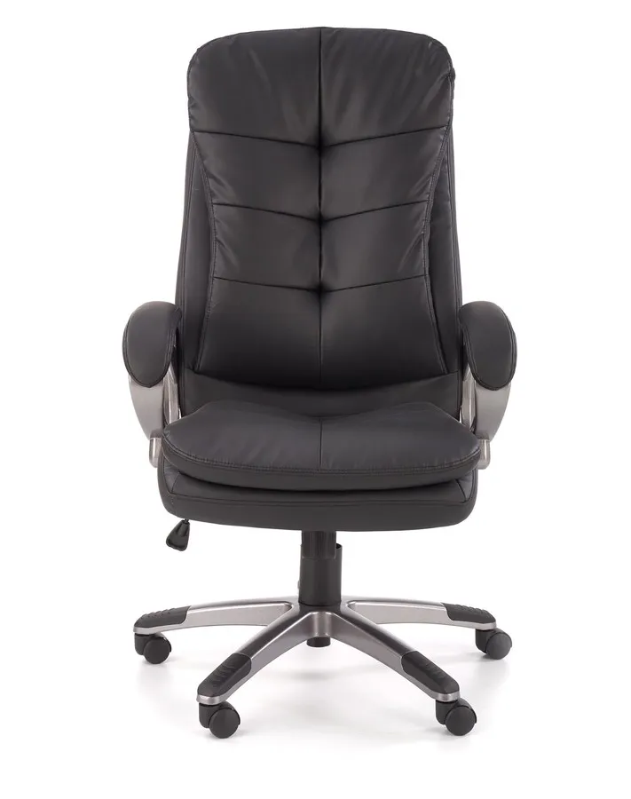 Fotel gabinetowy PRESTON - czarny