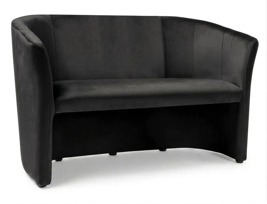 tkanina Bluvel 19 Sofa TM-2 Velvet - czarny Bluvel 19