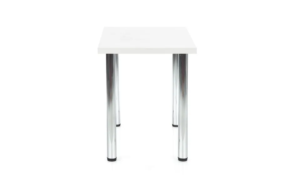 Stół MODEX 90 cm - biały/chrom