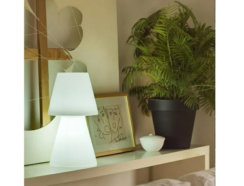 Lampa stołowa LOLA 30 Battery - biały