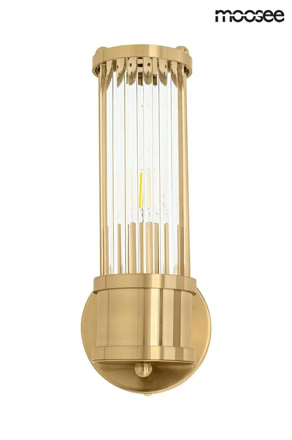 Lampa ścienna PILAR - złoty