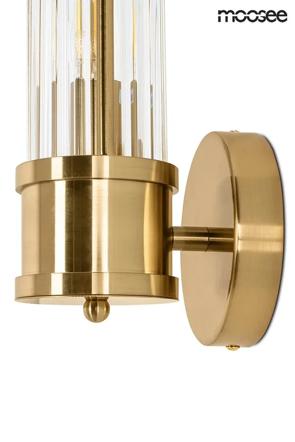 Lampa ścienna PILAR - złoty