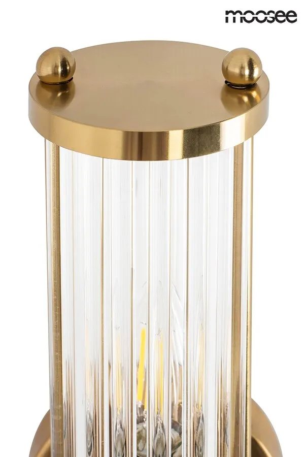 Lampa ścienna PILAR - złoty
