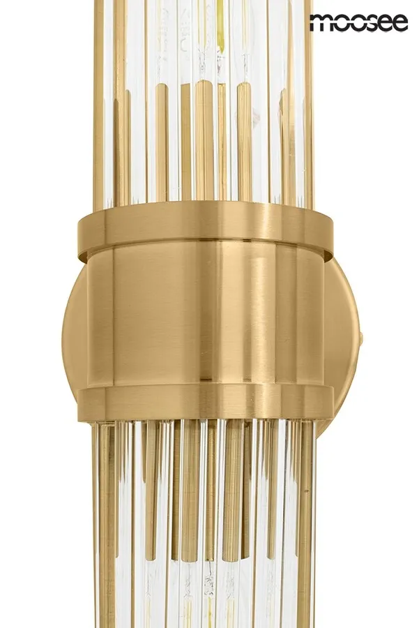 Lampa ścienna PILAR TWIN - złoty