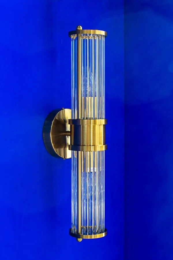 Lampa ścienna PILAR TWIN - złoty