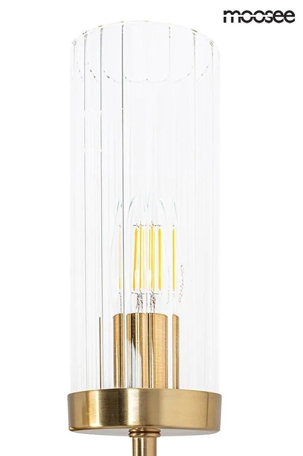 Lampa ścienna TORCH - złoty