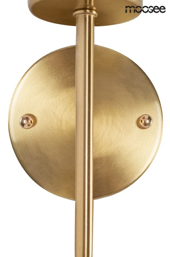 Lampa ścienna TORCH - złoty