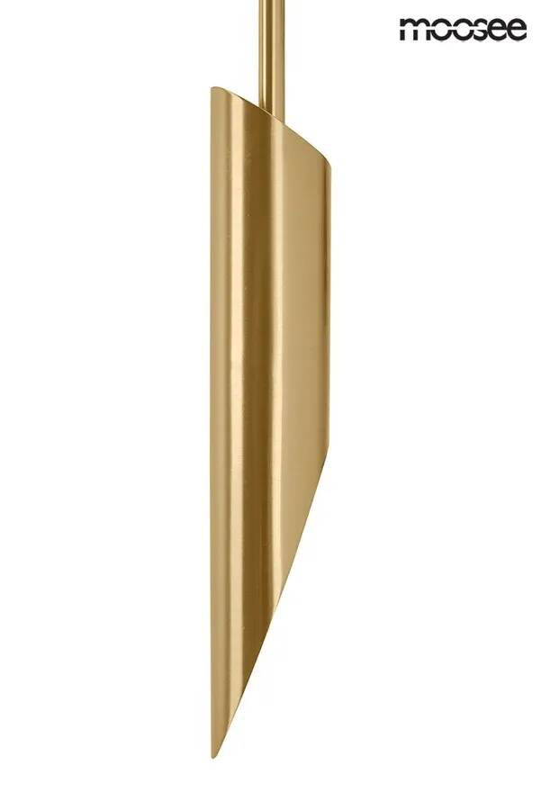 Lampa ścienna LUCCA - złoty