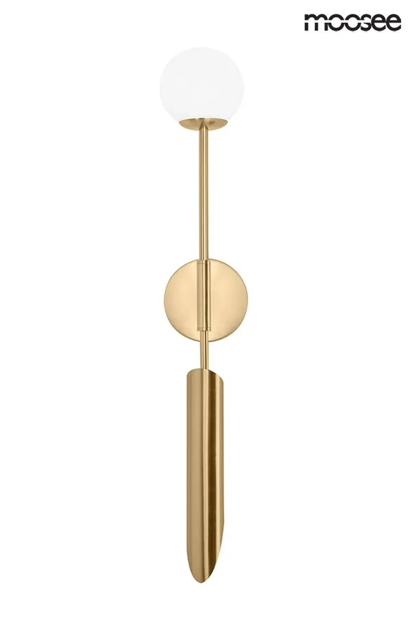 Lampa ścienna LUCCA - złoty
