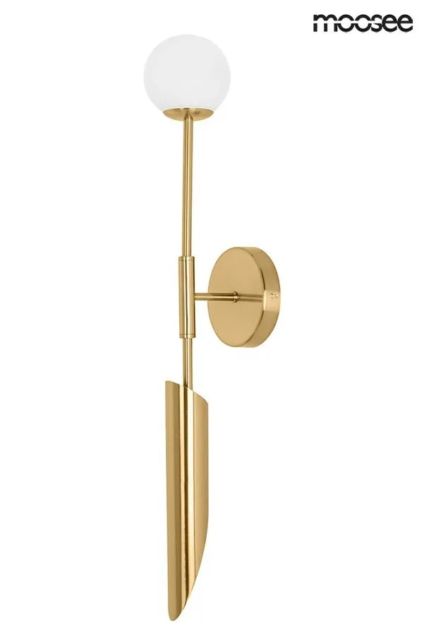 Lampa ścienna LUCCA - złoty