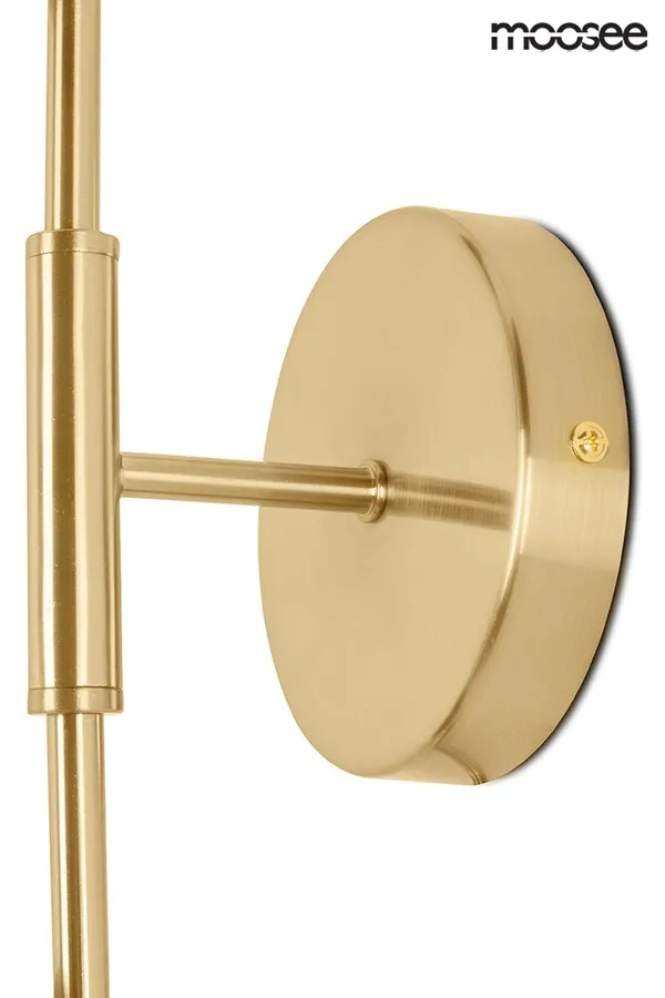 Lampa ścienna LUCCA - złoty