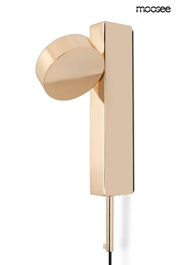 Lampa ścienna CLARID GOLD - złoty