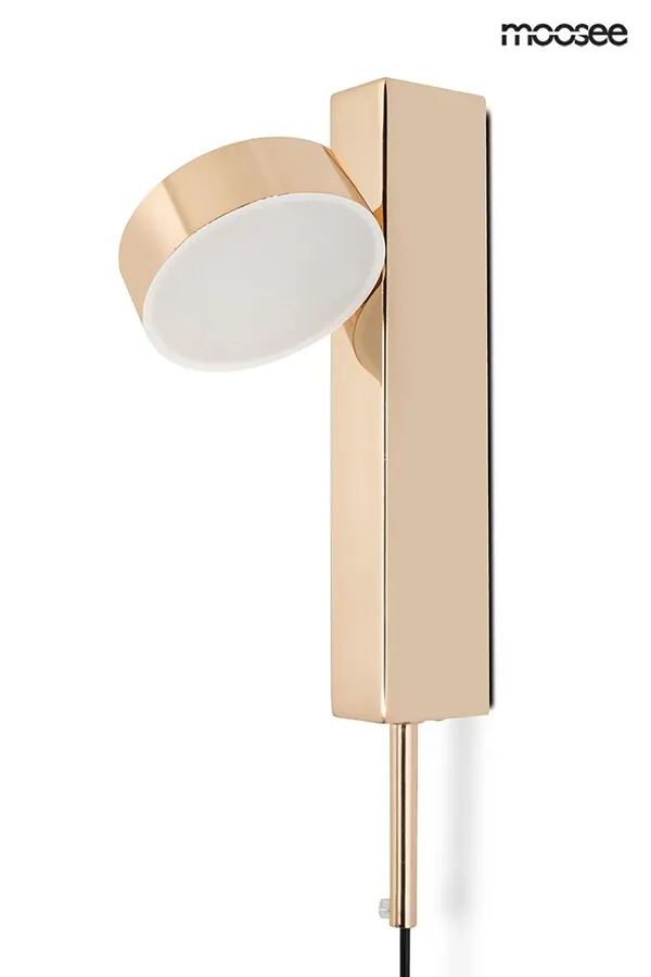 Lampa ścienna CLARID GOLD - złoty