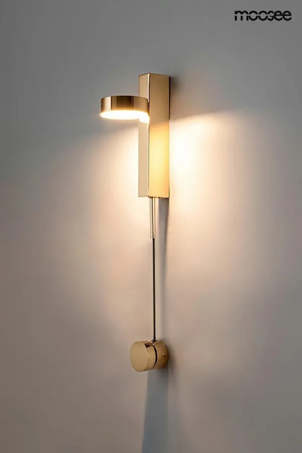 Lampa ścienna CLARID GOLD - złoty