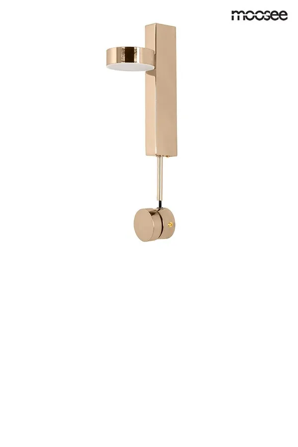 Lampa ścienna CLARID GOLD - złoty