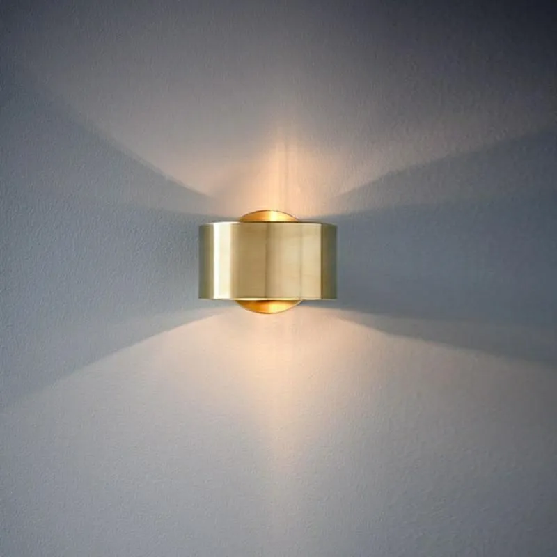 Lampa ścienna ARRO - złoty