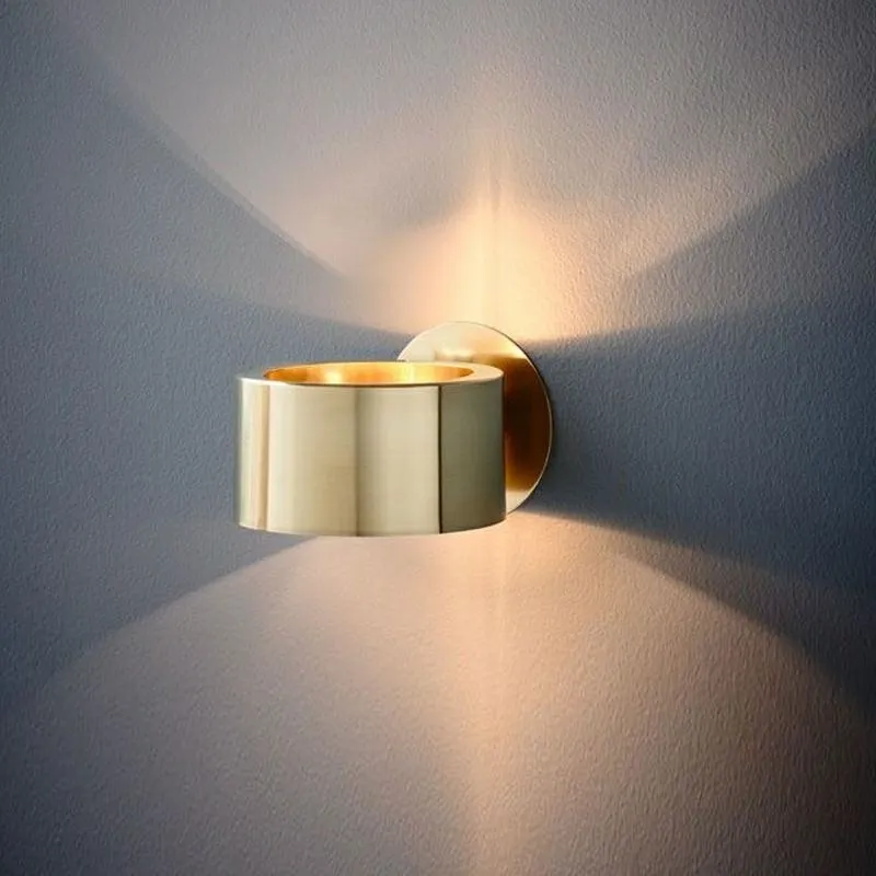 Lampa ścienna ARRO - złoty