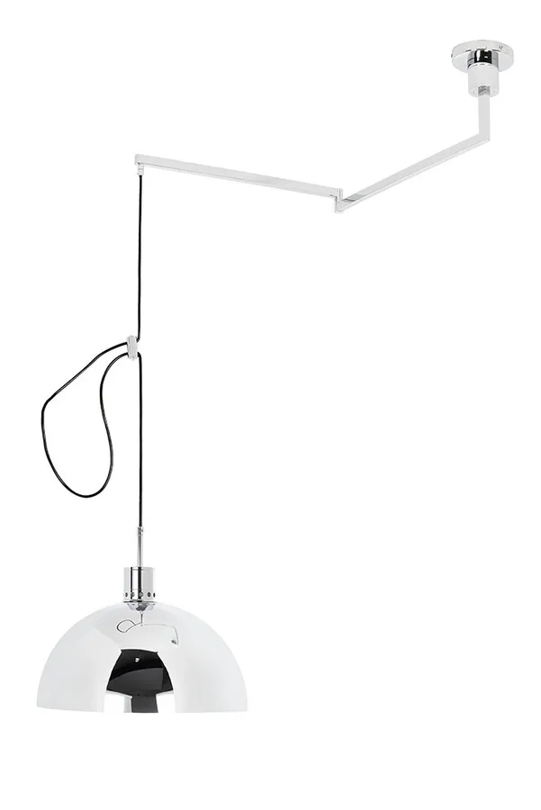 Lampa wisząca ROTA 360 - srebrny chrom