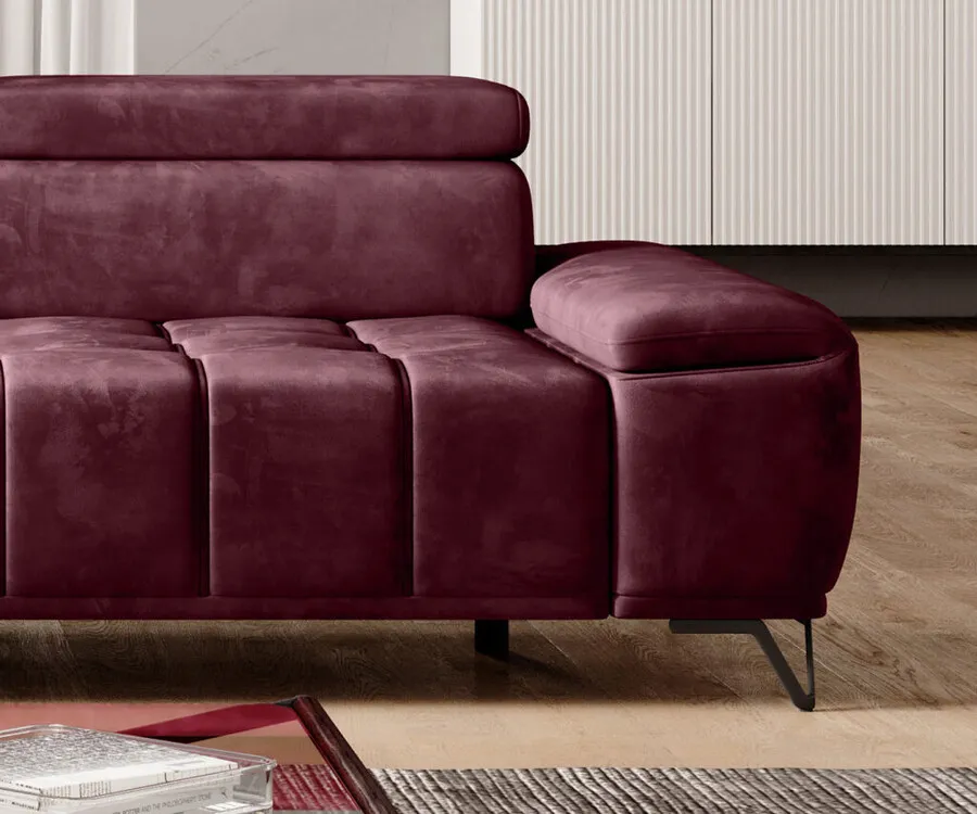 Sofa z wysuwanym siedziskiem PALLADIO 3E