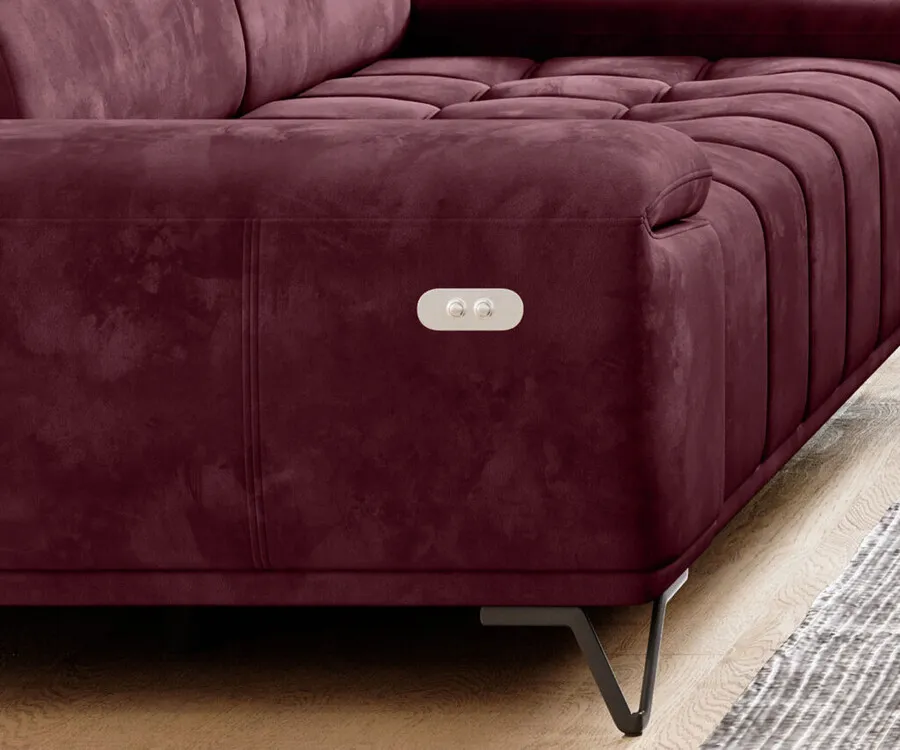 Sofa z wysuwanym siedziskiem PALLADIO 3E