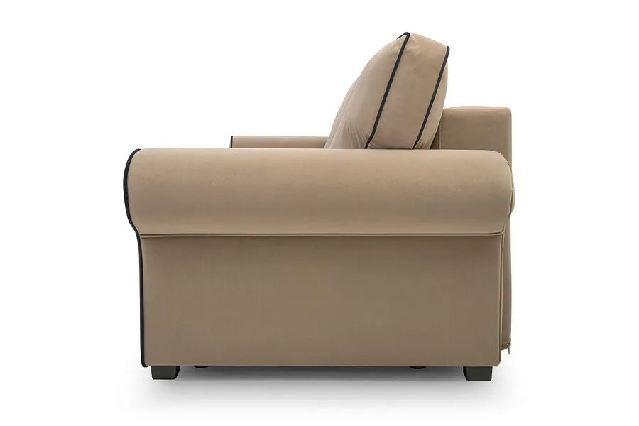 tkanina Matt Velvet 09 + Matt Velvet 99 Sofa rozkładana BETI
