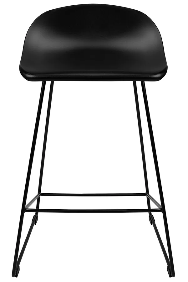 Hoker na płozach ROLF 76 cm - czarny