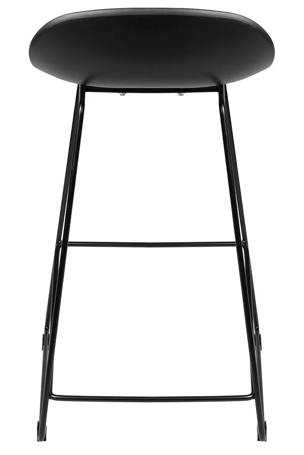 Hoker na płozach ROLF 76 cm - czarny