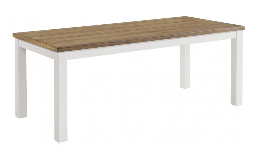 Stół WESTCONI D5168-25 200x90 - brązowy/biały