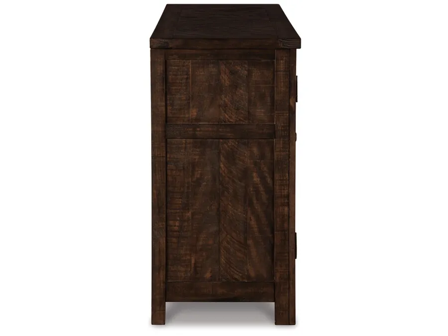 Komoda 2-drzwiowa z szufladami HILLCOTT D798-60 - brązowy