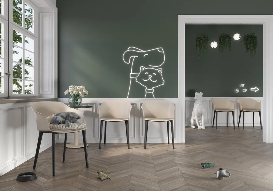Krzesło kubełkowe INTA z tapicerowanym siedziskiem